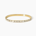 Bracciale Kidult Style 21 Rigido e zirconi gold