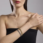 Bracciale Kidult Style 06 Catena panther gold