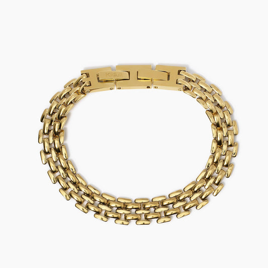 Bracciale Kidult Style 06 Catena panther gold