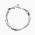 Bracciale Kidult Style 14 Catena e perle conchiglia