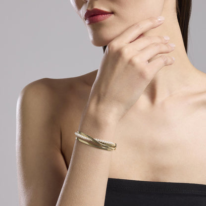 Bracciale Kidult Style 14 Catena e perle conchiglia gold