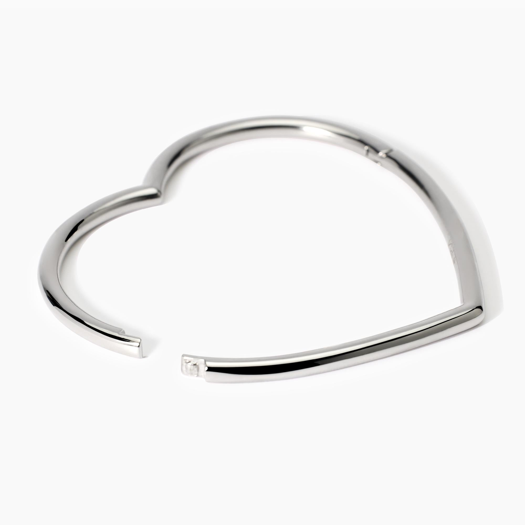Bracciale Kidult Style 15 Rigido a cuore