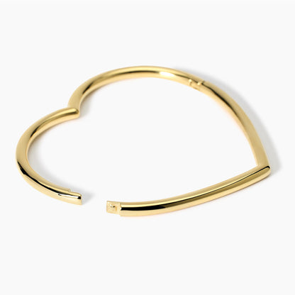 Bracciale Kidult Style 15 Rigido a cuore gold