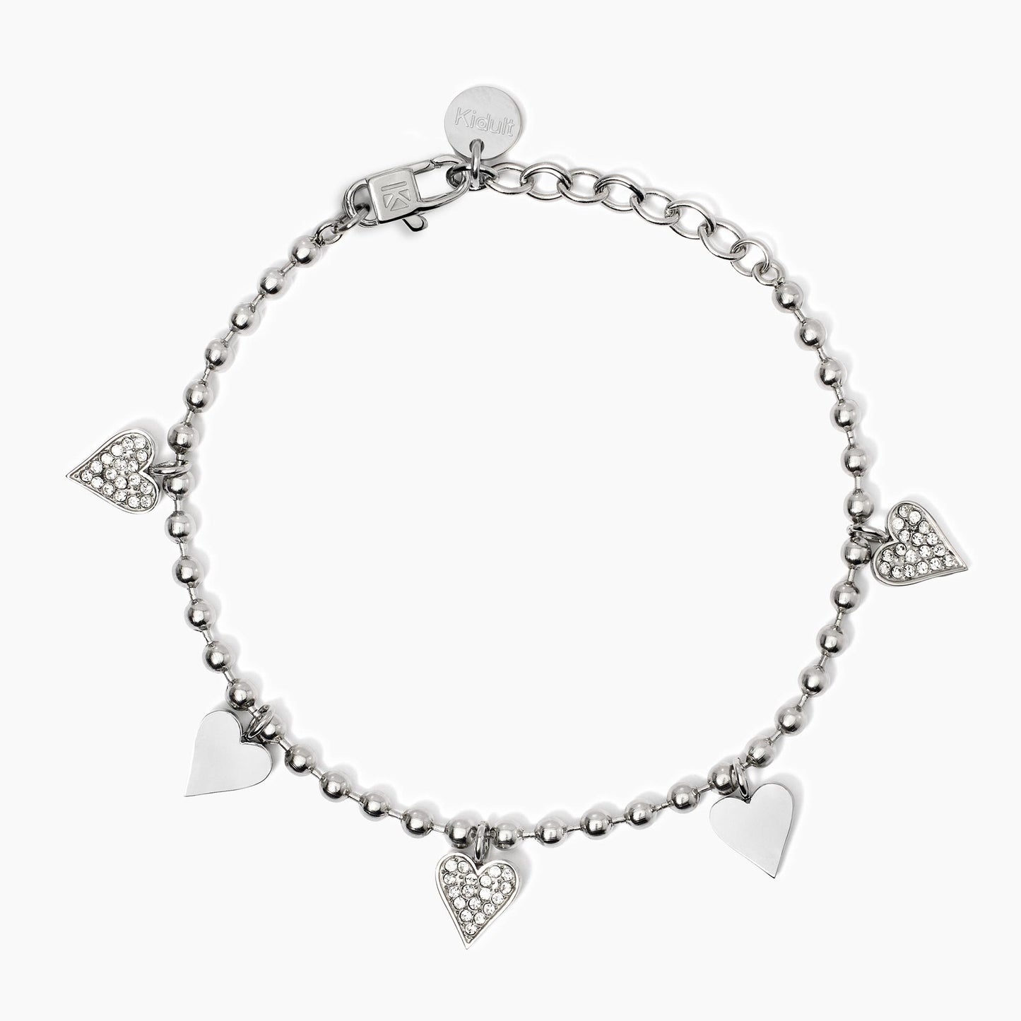 Bracciale Kidult Style 18 Cuoricini