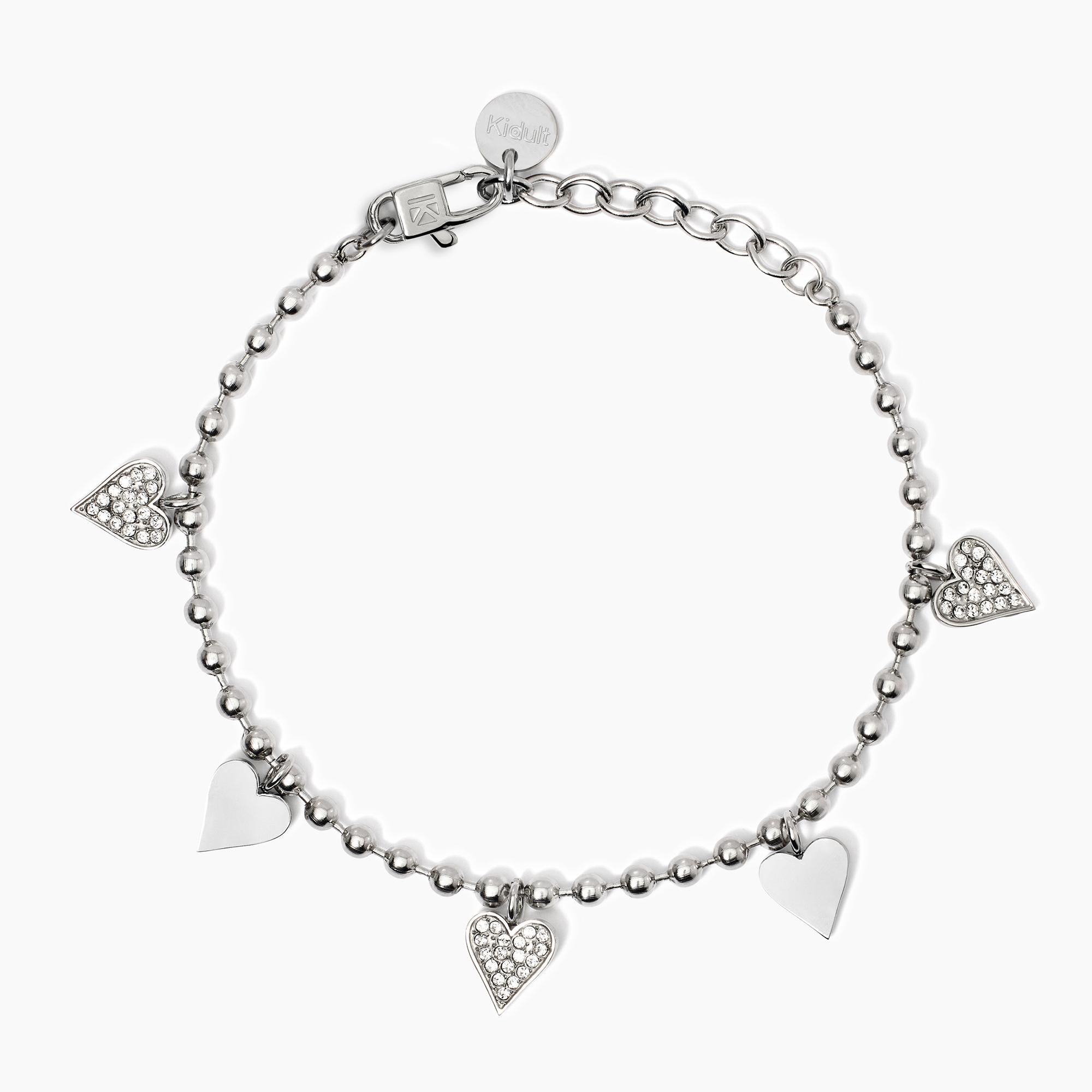 Bracciale Kidult Style 18 Cuoricini