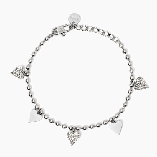 Bracciale Kidult Style 18 Cuoricini