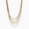 Collana Kidult Style 08 Catene multiple gold