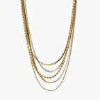 Collana Kidult Style 08 Catene multiple gold