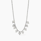 Collana Kidult Style 18 Catena a sfere e cuori