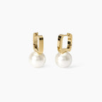Orecchini Kidult Style 14 Perle conchiglia gold