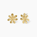 Orecchini Kidult Style 16 Fiore effetto martellato