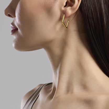 Orecchini Kidult Style 09 Rombi gold