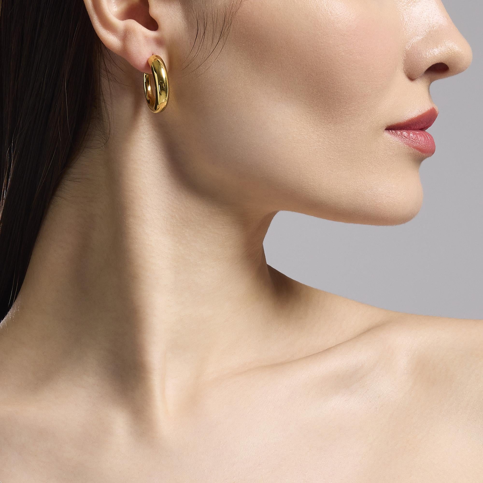 Orecchini Kidult Style 09 Cerchio gold