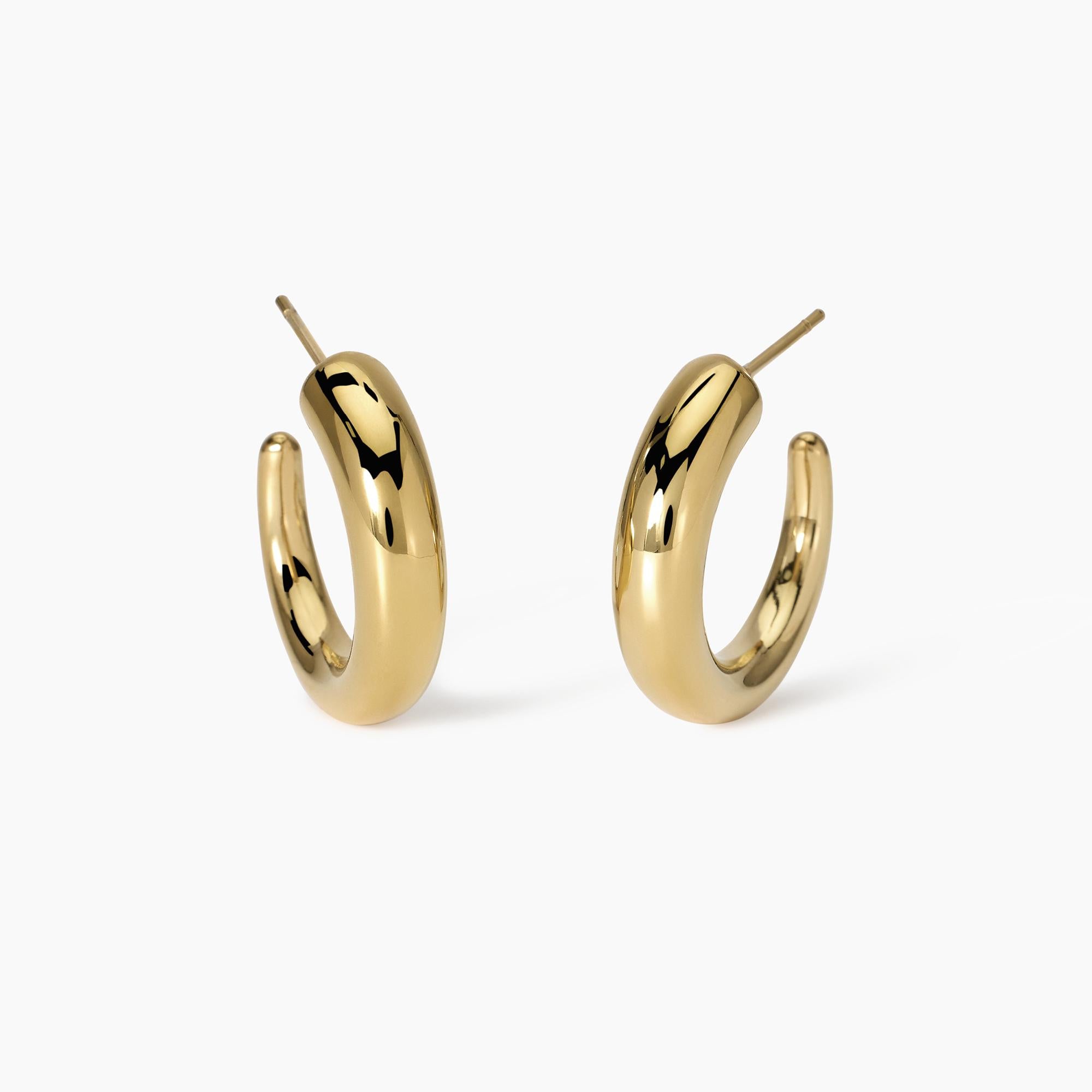 Orecchini Kidult Style 09 Cerchio gold