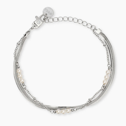 Bracciale Kidult Style donna Multifilo con perline