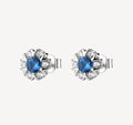 Orecchini argento Fancy freedom blue Fiorellino