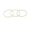 Bracciale elastico Vestopazzo donna con perle