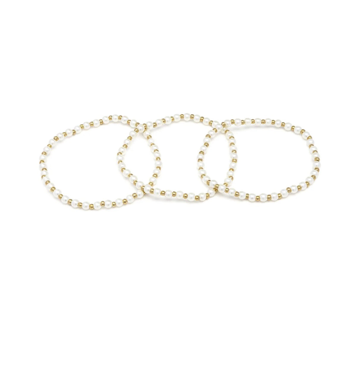 Bracciale elastico Vestopazzo donna con perle