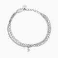 Bracciale Kidult Style donna Multifilo con cristallo