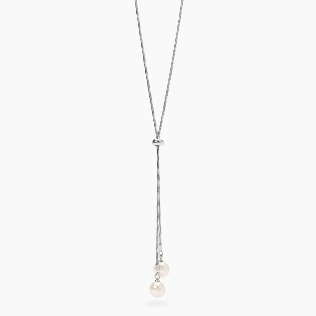 Collana Kidult Style donna Doppia perla