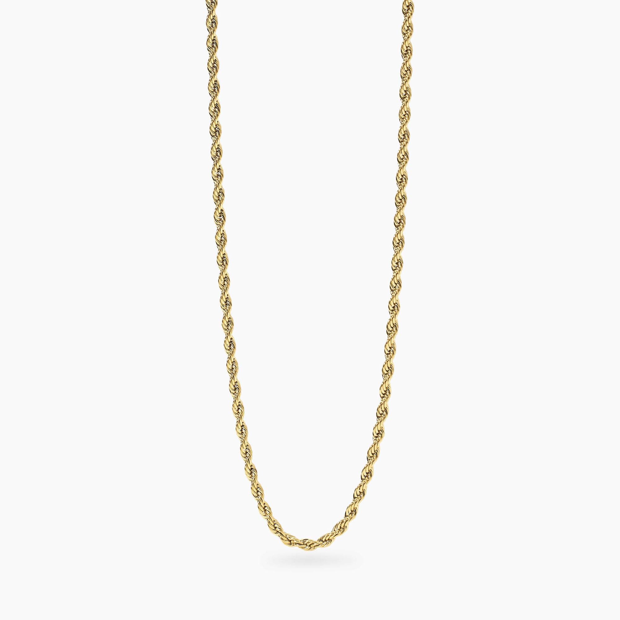 Collana Kidult Style uomo Catena corda gold