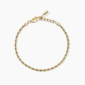 Bracciale Kidult Style uomo Catena corda gold