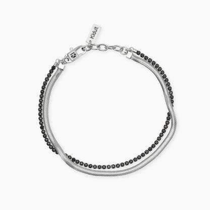 Bracciale Kidult Style uomo Snake e tennis