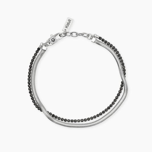 Bracciale Kidult Style uomo Snake e tennis