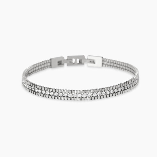 Bracciale Kidult Style uomo Catena veneta e tennis