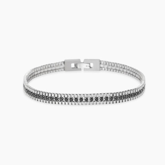 Bracciale Kidult Style uomo Catena veneta e tennis