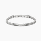 Bracciale Kidult Style uomo Intreccio e tennis
