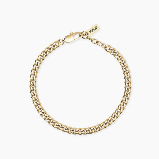 Bracciale Kidult Style uomo Groumette gold