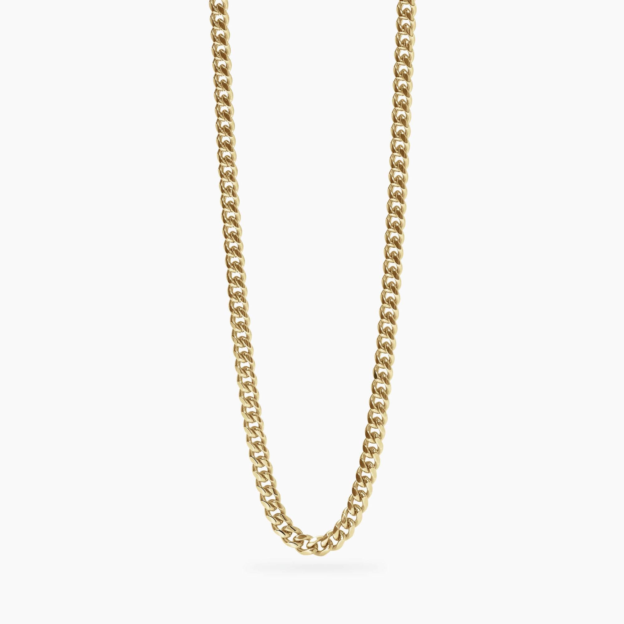 Collana Kidult Style uomo Catena groumette gold