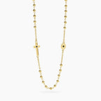 Collana Kidult Style uomo Rosario gold