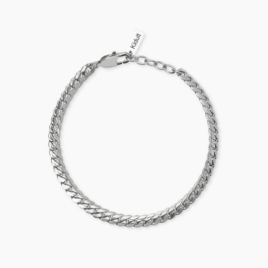 Bracciale Kidult Style uomo Catena groumette piatta