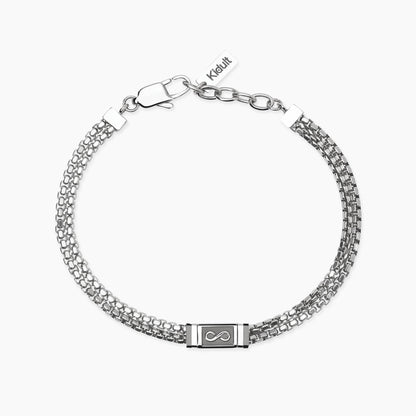 Bracciale Kidult Style uomo Catene venete ed infinito