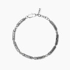 Bracciale Kidult Style uomo Elementi sfaccettati ed ematite