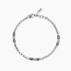 Bracciale Kidult Style uomo Catena veneta ed ematite