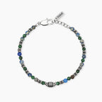 Bracciale Kidult Style uomo Ematite e pietre multicolor