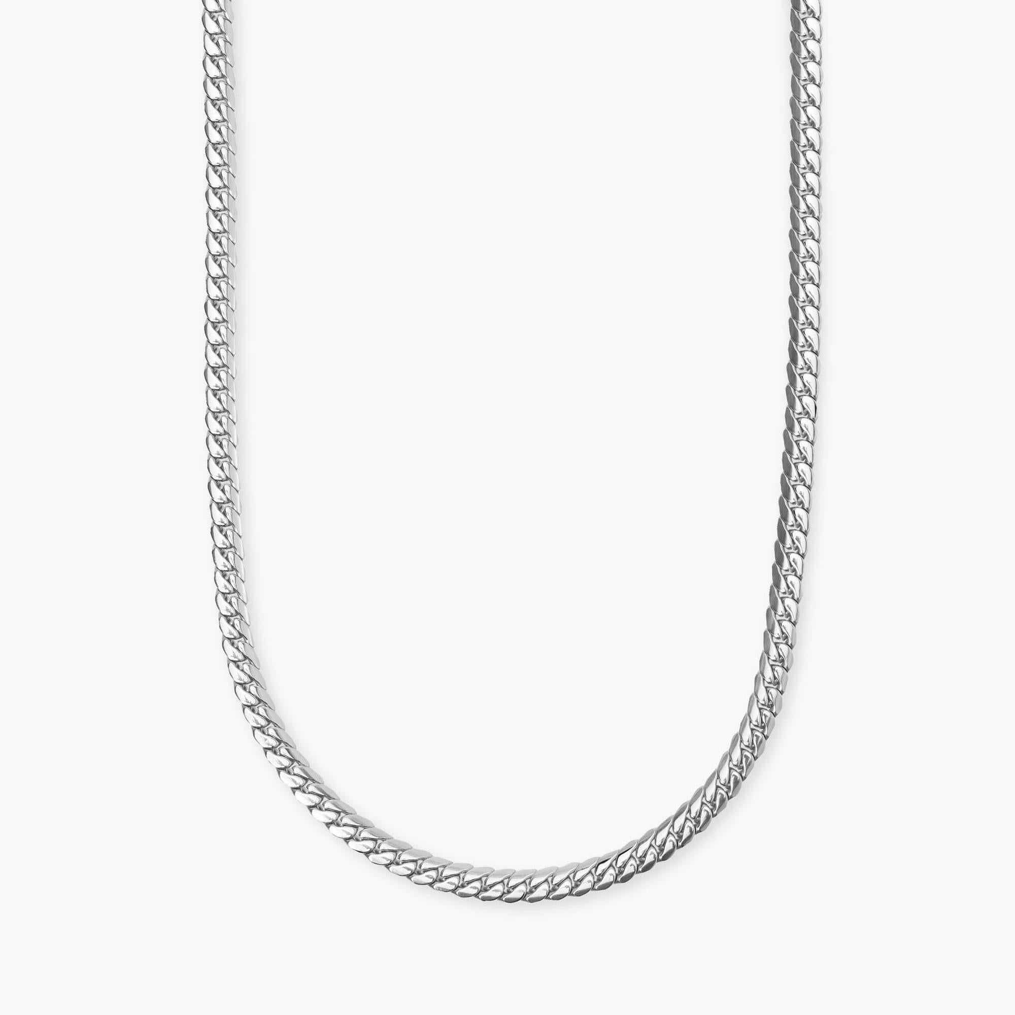 Collana Kidult Style uomo Groumette piatta