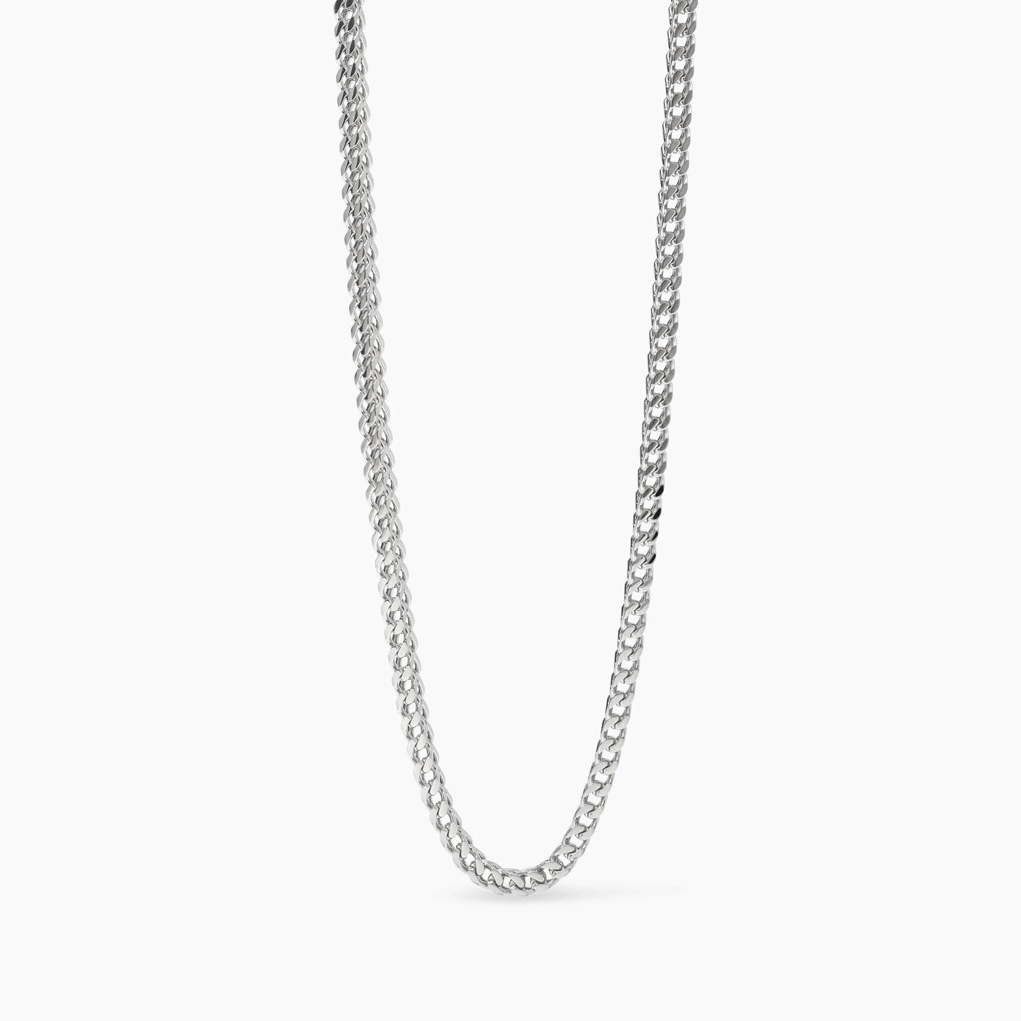 Collana Kidult Style uomo Catena intrecciata