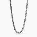Collana Kidult Style uomo Catena spiga gunmetal