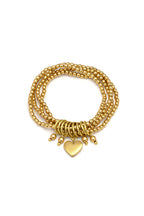 Bracciale rigido Vestopazzo donna ELASTICO MULTIFILO CUORE