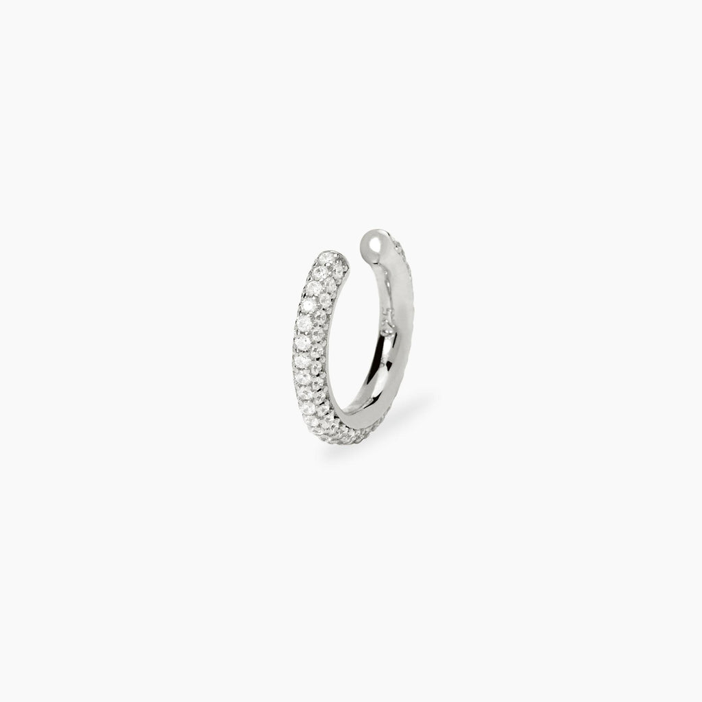Monorecchino Mabina donna Ear cuff Pavè