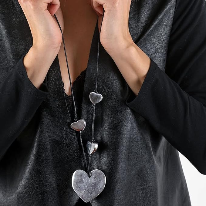 Collana pendente Vestopazzo donna Cuori