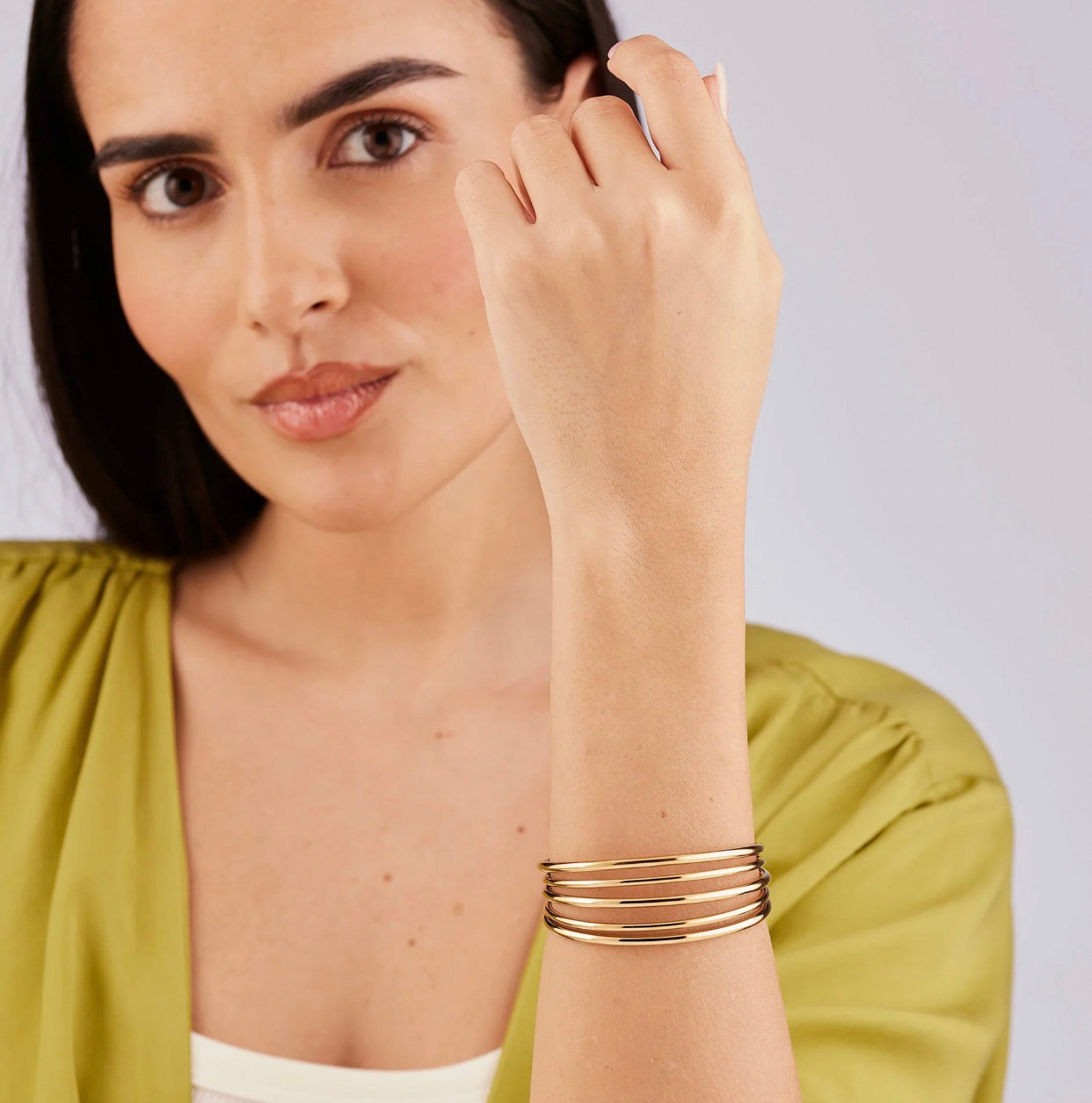 Bracciale donna Brosway AURA rigido gold