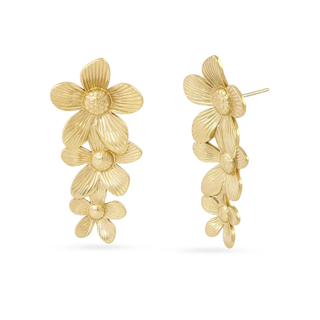 Orecchini Anartxy donna Fiori pendenti ESSENTIAL