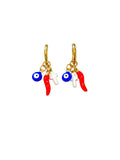 Orecchini donna Anartxy  cerchietto con pendenti