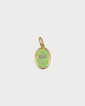 Charm Rue des Mille CHARMBAR Croce medaglia verde