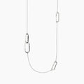 Collana Kidult donna Style Maglie allungate martellate